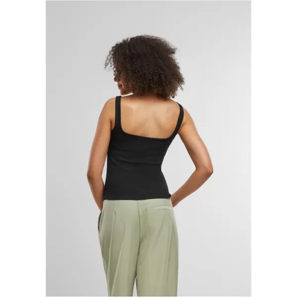  Damen-Tanktop URBAN CLASSICS TB7513A SCHWARZ/PUDERBLAU 