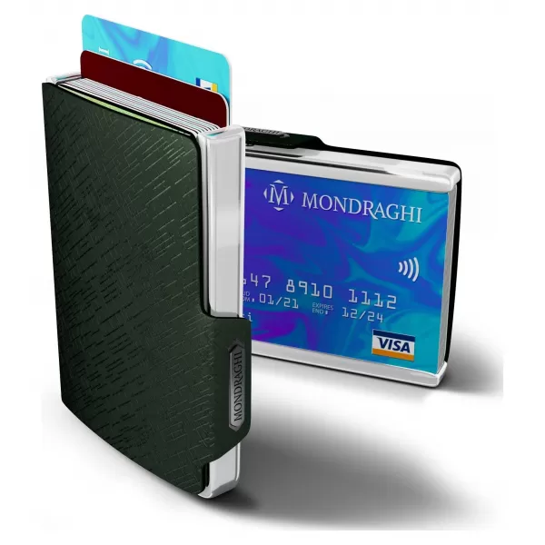  Geldbörse MONDRAGHI ELEGANCE CUT OLIVE 