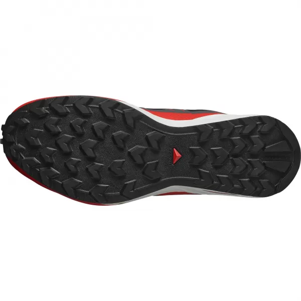  Herrenschuhe SALOMON SPEEDCROSS PEAK SCHWARZ/ASPHALT/FEUERROT 