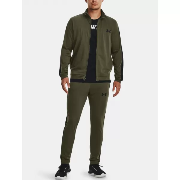  Herren-Set UNDER ARMOUR UA KNIT TRACK SUIT 1357139-390 GRÜN 