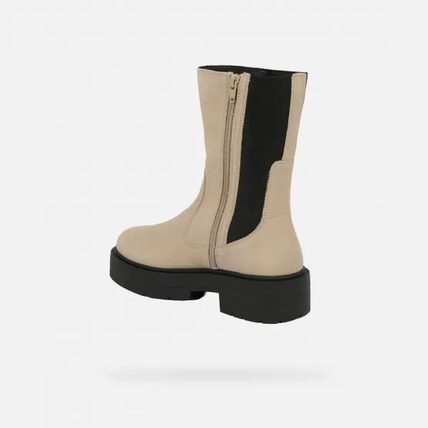  Damenschuhe GEOX SPHERICA EC7 G015004 BEIGE 
