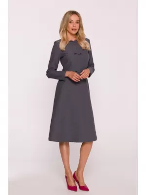 Kleid STYLOVE S413 GRAU
