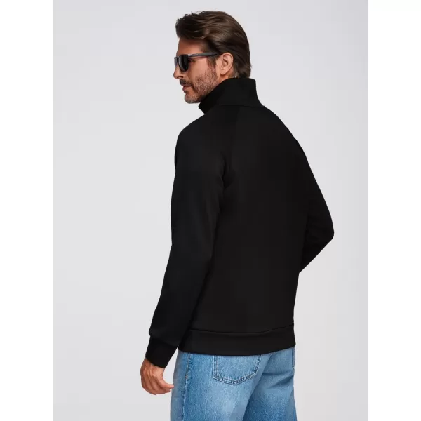  Herren-Sweatshirt OMBRE OM-SSZP-0211 SCHWARZ 