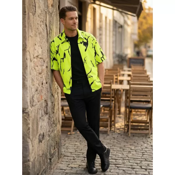  Premium-Herrenhemd ALTISPORT VOJ/ALM052KOS01 NEONGRÜN 