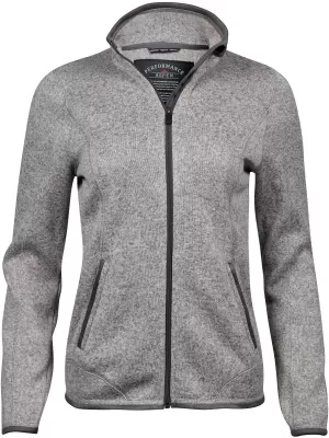Damen-Sweatshirt TEE JAYS | TJ 9616 GRAUE MELANGE