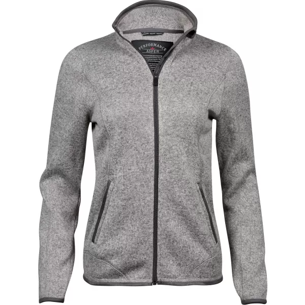  Damen-Sweatshirt TEE JAYS | TJ 9616 GRAUE MELANGE 