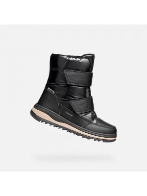 Winterstiefel für Mädchen GEOX ADELHIDE AB J56EWA0LVNFC9999 SCHWARZ