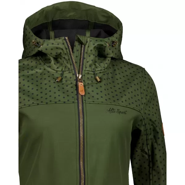  Frauen -Softshelljacke für Frauen ALTISPORT GEMEE KHAKI 