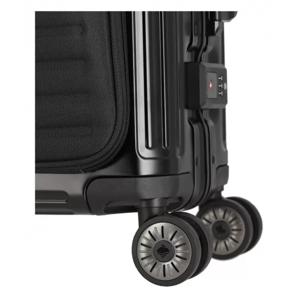  Koffer TRAVELITE NEXT 4W S FRONT POCKET SCHWARZ 