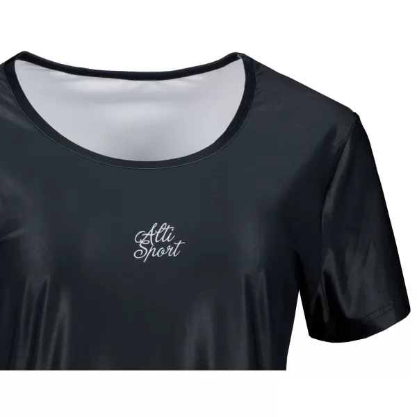  Erweitertes Premium-T-Shirt für Damen ALTISPORT VOJ/ALW090SAT02 SCHWARZ 