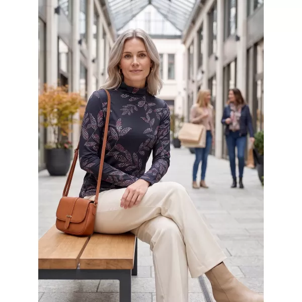  Rollkragenpullover für Damen ALTISPORT GERDA SCHWARZ 