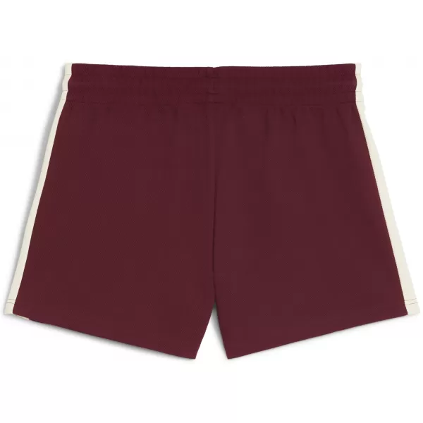  Damenshorts PUMA T7 PINTUCK SHORTS 4' 63213996 RUBY SHIMMER 