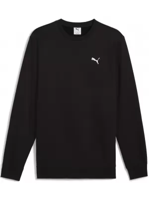 Herren -Sweatshirt PUMA ESS CREW FL 68256601 PUMA SCHWARZ
