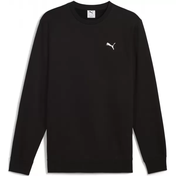  Herren -Sweatshirt PUMA ESS CREW FL 68256601 PUMA SCHWARZ 