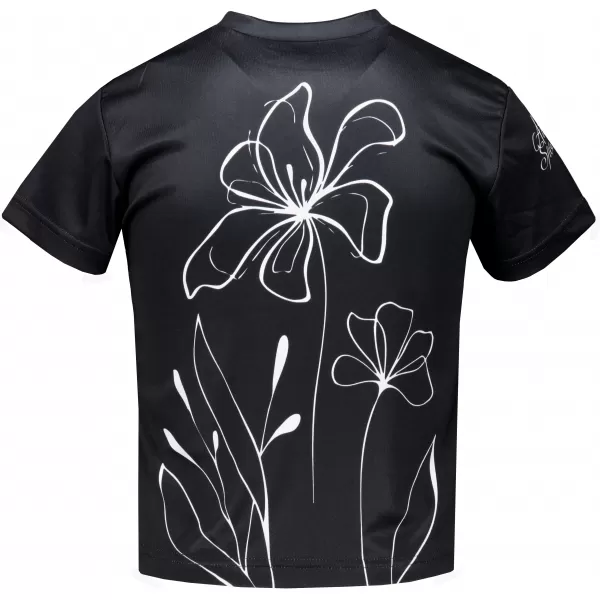  Funktionaler t -Shirt -Prämie von Kindern ALTISPORT VOJ/ALK075TR01 SCHWARZ 