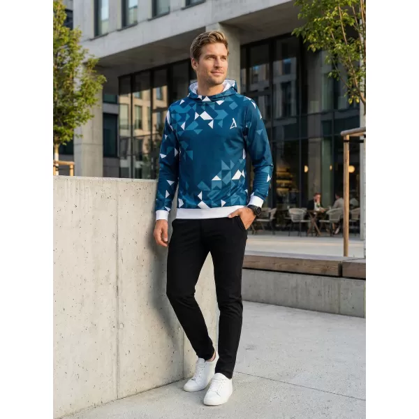  Hochwertiges Funktions-Sweatshirt für Herren ALTISPORT VOJ/ALM108MI01 MARINE-WEIß 