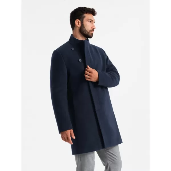  Männlicher Mantel OMBRE OM-COWC-0141 MARINEBLAU 