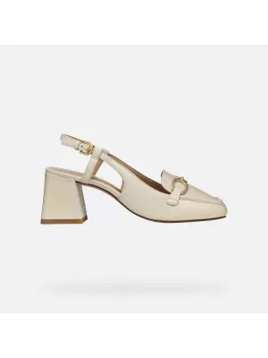 Damenschuhe mit Absatz GEOX CORONILLA CREMIG