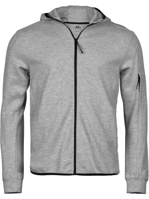Herrenjacke TEE JAYS | TJ 5706 GRAU MELIERT