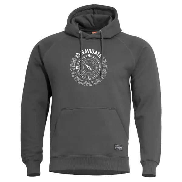  Sweatshirt PENTAGON PHAETON HOOD SWEATER 17 K09021 ASCHENGRAU 