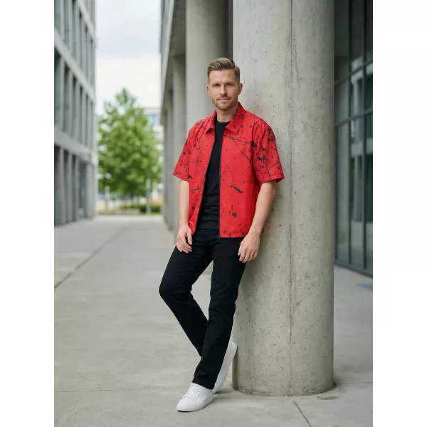  Premium-Herrenhemd ALTISPORT VOJ/ALM034KOS01 ROT 