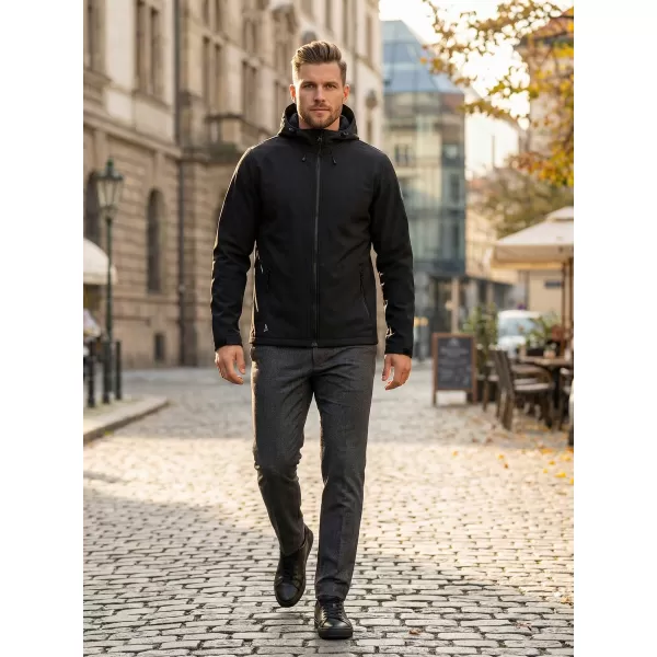  Herren -Softshelljacke ALTISPORT NEWET SCHWARZ 