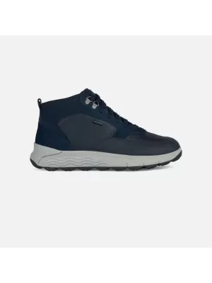 Herren-Stiefeletten GEOX SPHERICA 4X4 B ABX G008015 DUNKELBLAU