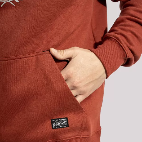  Sweatshirt PENTAGON PHAETON HOOD SWEATER K09021-LA83 SPRINGBOCK GRÜN 