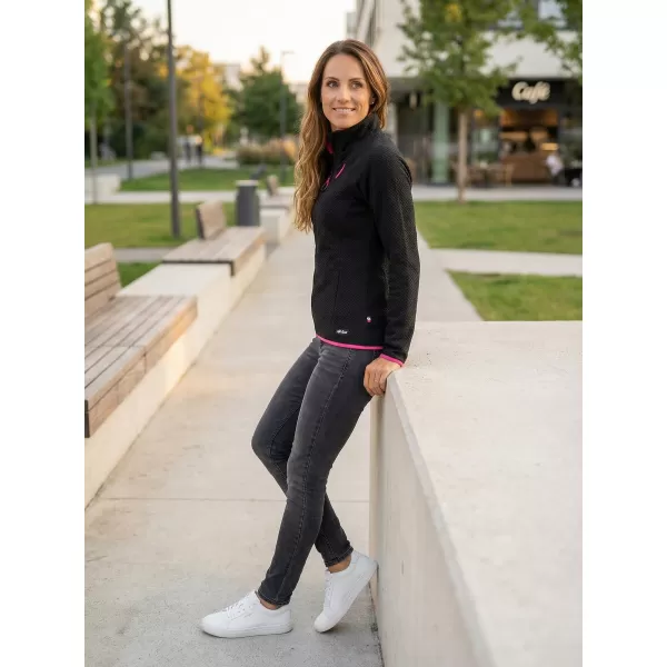  Damen Sweatshirt ALTISPORT VEFA SCHWARZ 