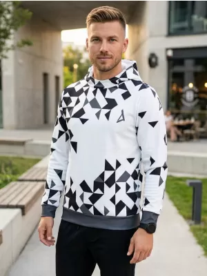 Hochwertiges Funktions-Sweatshirt für Herren ALTISPORT VOJ/ALM108MI01 WEIß