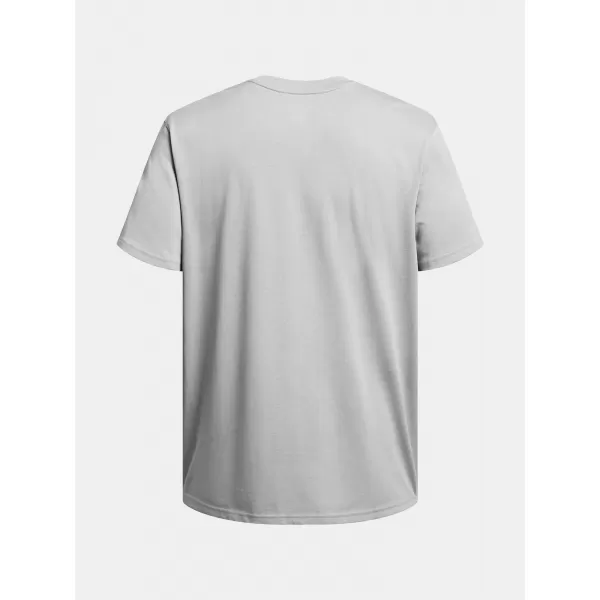  Herren-T-Shirt UNDER ARMOUR UA HW ARMOUR LABEL SS 1382831-011 GRAU 
