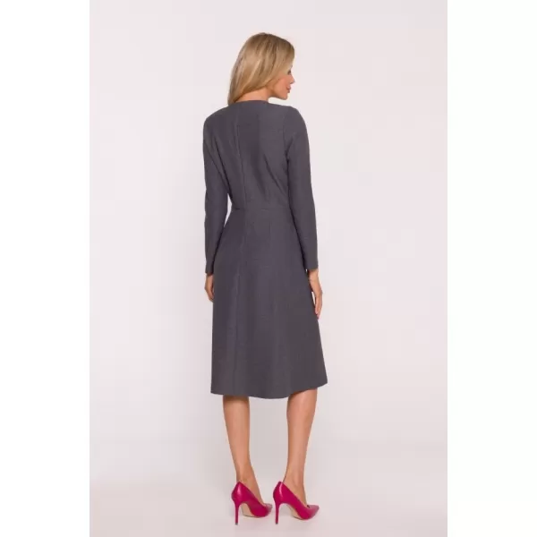  Kleid STYLOVE S413 GRAU 
