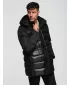 Jacke OMBRE OM-JALJ-0266 SCHWARZ