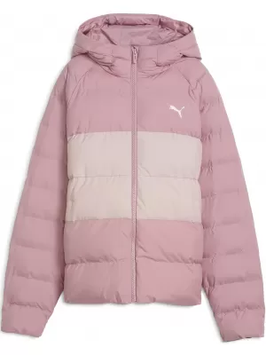 Kinderjacke PUMA SYNTHETIC HOODED PUFFER JACKET 68840465 AUSGEGLICHENES ROSA