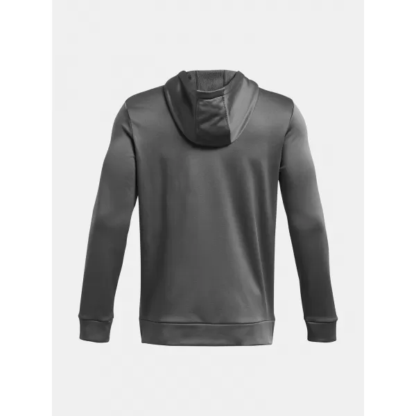  Herren-Sweatshirt UNDER ARMOUR UA ARMOUR FLEECE FZ HOODIE 1373357-025 GRAU 