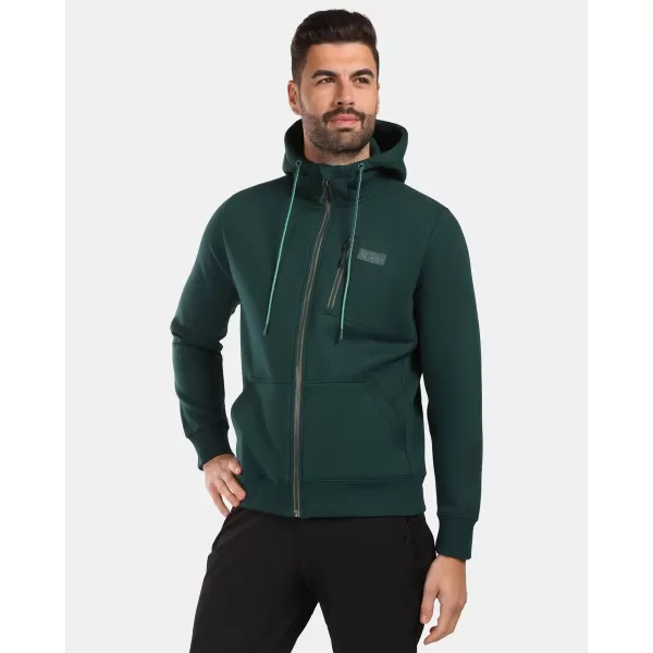  Herren-Sweatshirt KILPI DANILO-M ZM0210KI DUNKELGRÜN 