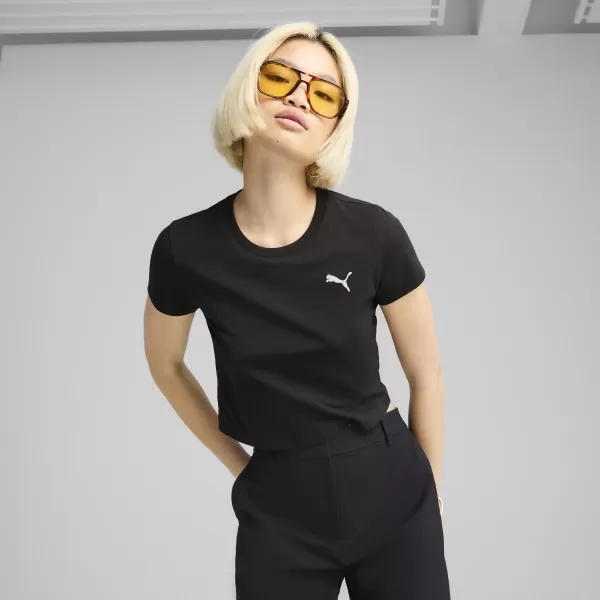  Hemd PUMA WARDROBE ESS BABY TEE 62974501 PUMA SCHWARZ 