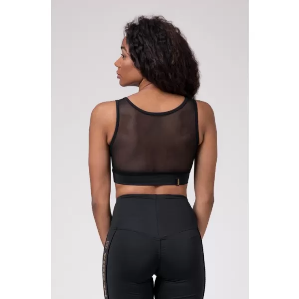  Gold Mesh Mini-Top 830 SCHWARZ Nebbia 
