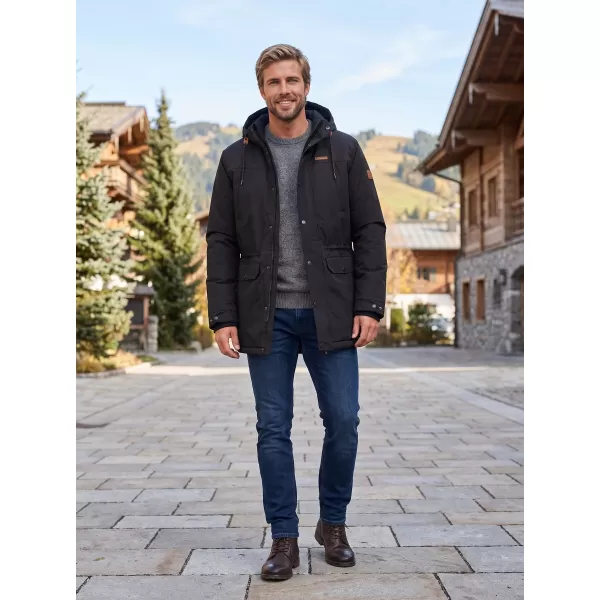  Herren-Winterjacke ALTISPORT GERRY SCHWARZ 