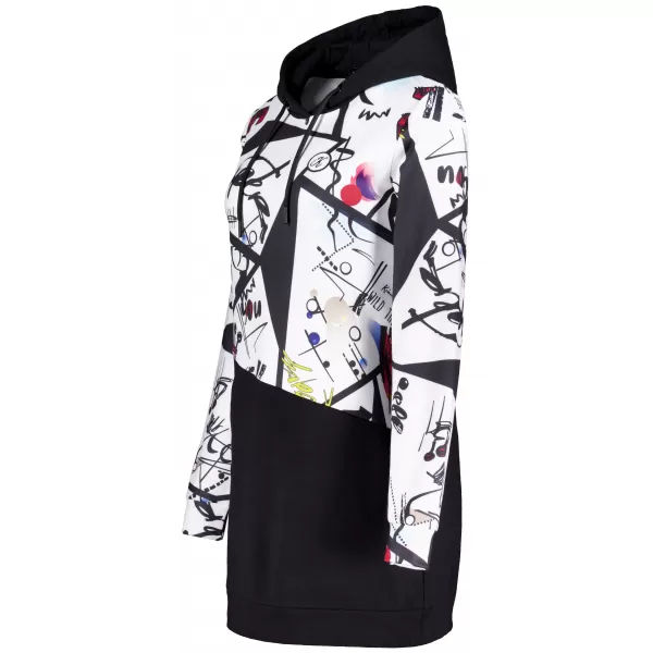  Damen-Sweatshirt KIXMI VONITA SCHWARZ/WEIß 