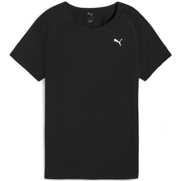  Hemd PUMA W RUN CLOUDSPUN TEE 52665201 PUMA SCHWARZ 