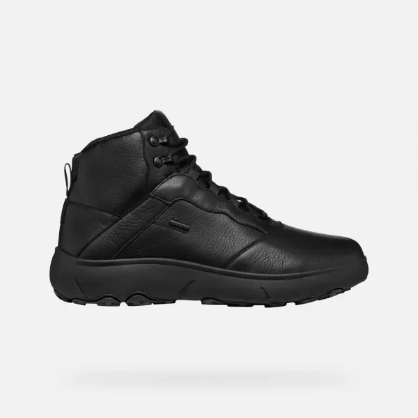  Herren-Stiefeletten GEOX NEBULA + GRIP AB G006828 SCHWARZ 