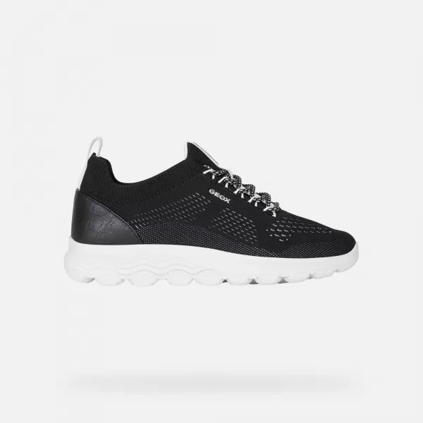  Damen-Sneaker GEOX SPHERICA SCHWARZ 