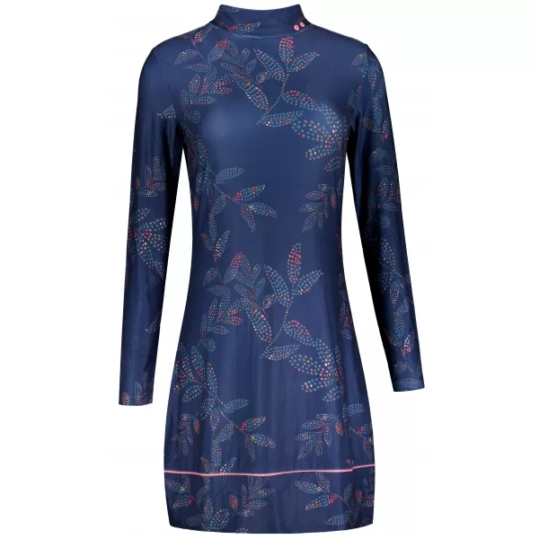  Rollkragenpullover für Damen ALTISPORT GWENITH DUNKELBLAU 