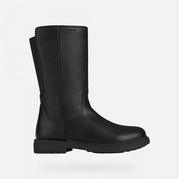  Winterstiefel für Mädchen GEOX ECLAIR J169QE000BCC9999 SCHWARZ 
