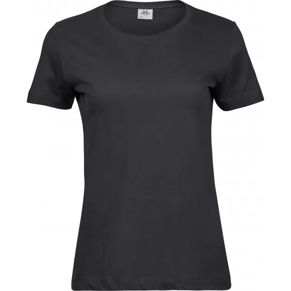  Damen-T-Shirt TEE JAYS | TJ 8050 DUNKELGRAU 