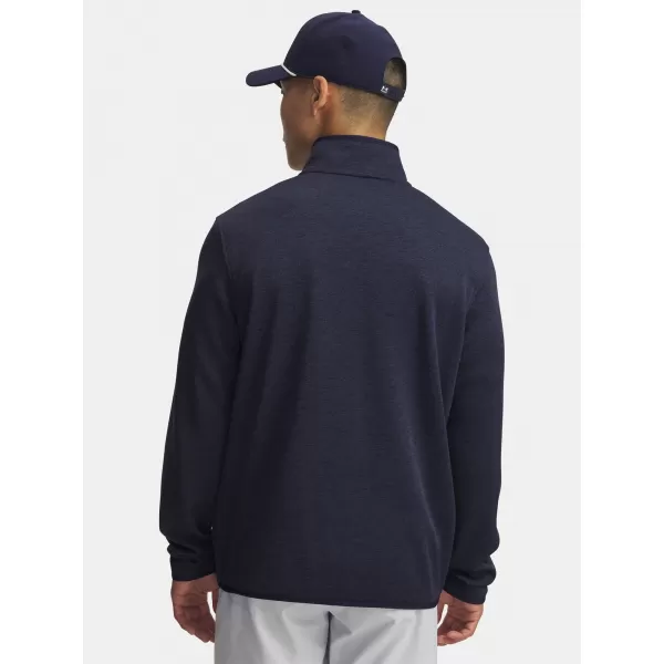  Herren-Sweatshirt UNDER ARMOUR UA DRIVE SWEATERFLEECE FZ 6005672-410 BLAU 