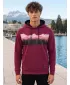 Herren-Sweatshirt ALTISPORT GORO BURGUND