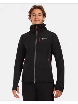 Fleece-Sweatshirt für Herren KILPI FRENI-M ZM0203KI SCHWARZ