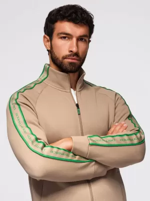 Herren-Sweatshirt OMBRE OM-SSDS-0131 BRAUN